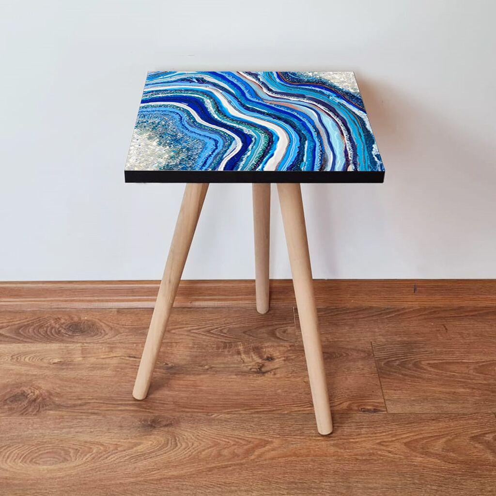 Hanah Home Klub sto Shp290, 35x42x35 cm, Plavi
