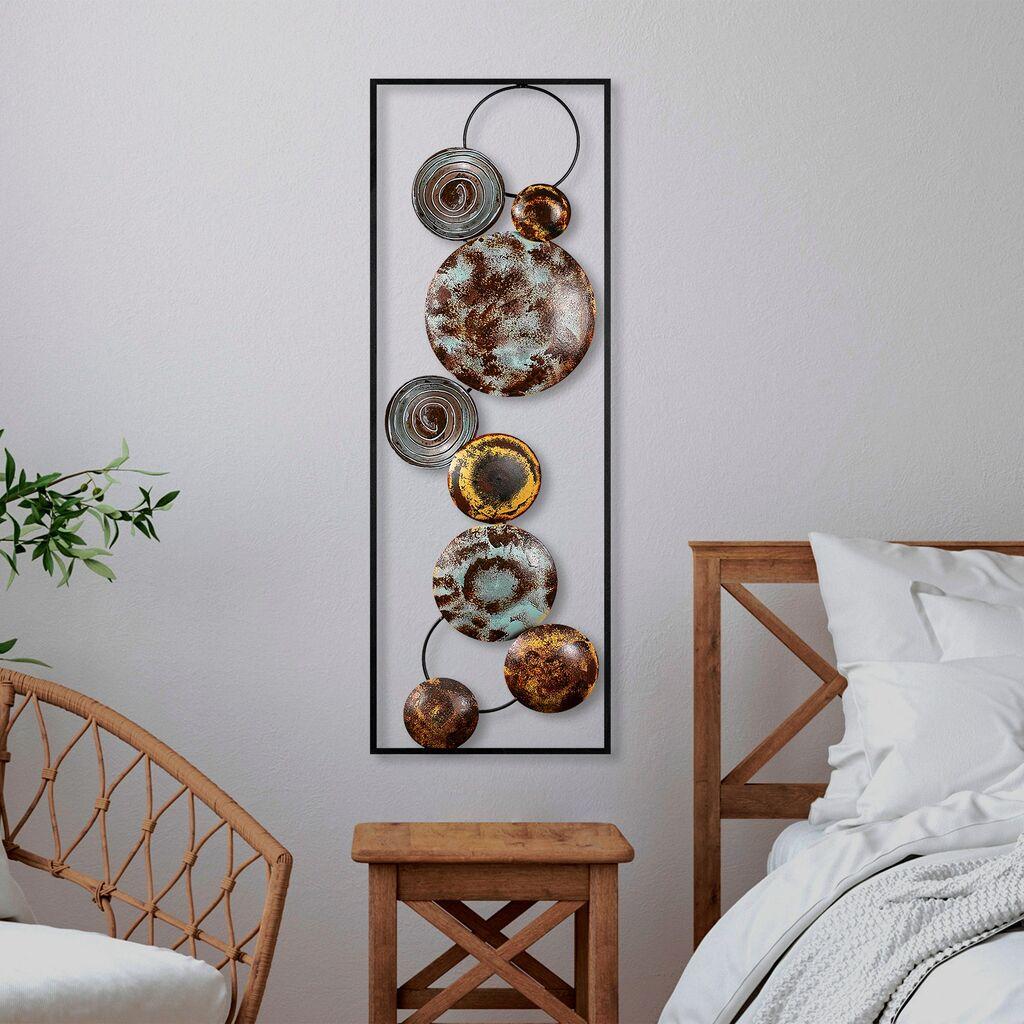 Wallity Zidna dekoracija Textured-4, 32x90x4 cm, Šarena