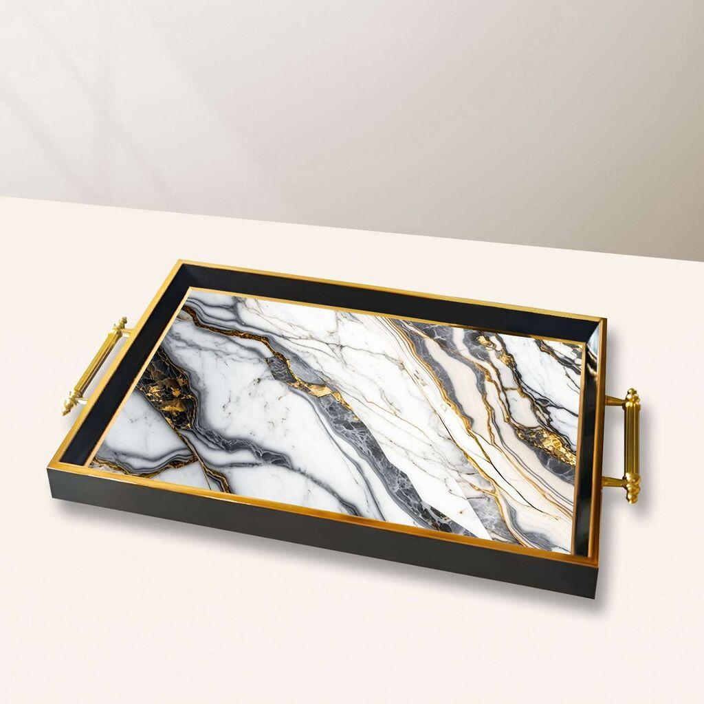 Aberto Design Poslužavnik TPA10017 50 x 29 x 3.5 cm, Šareni