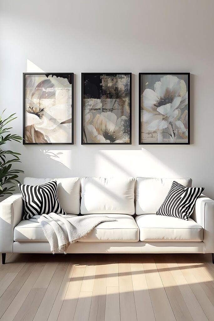 Wallity Uramljena slika Huhu480S, 20x30 cm , 3 dela