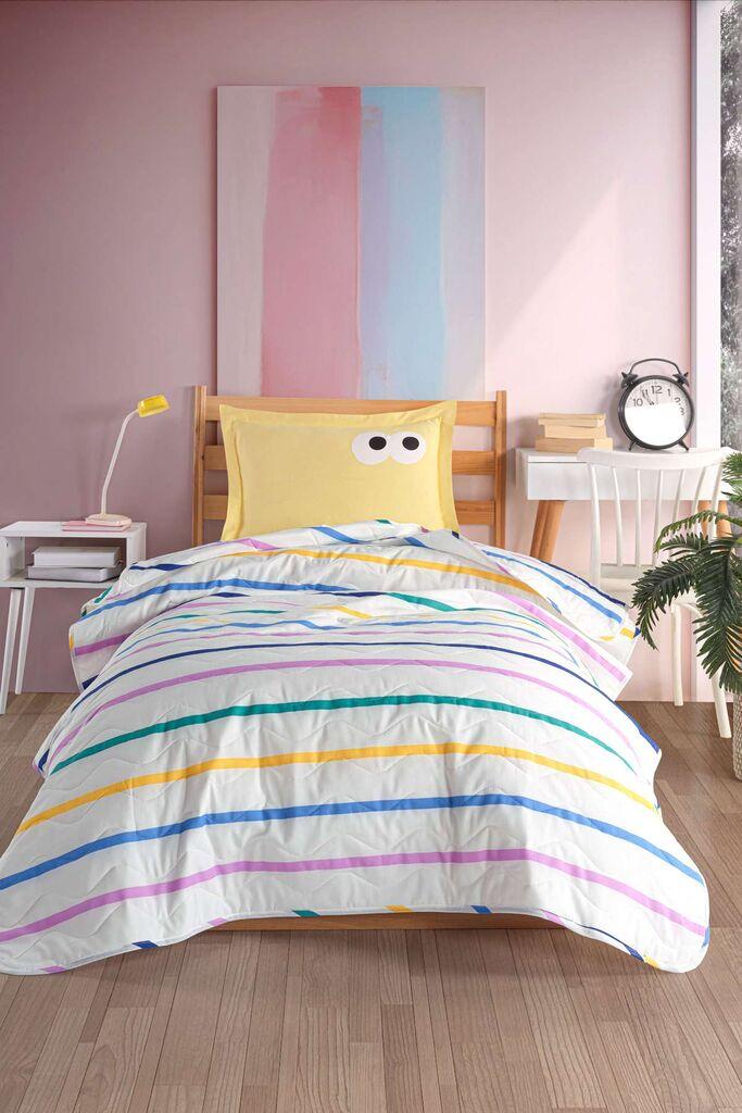 L'essentiel Maison Set Prekrivač i jastučnica Funny, 160x220 cm, Žuti