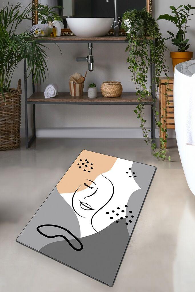 L'essentiel Maison Prostirka za kupatilo 70x120cm Šarena