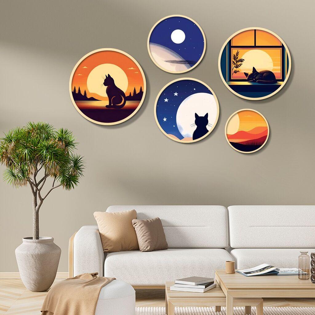 Wallity Uramljena slika Yats-32, 5 delova