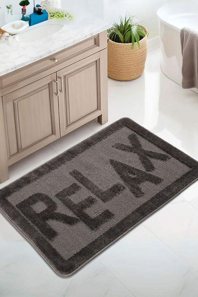 L'essentiel Maison Podloga za kupatilo Relax, 60x100 cm, Antracit
