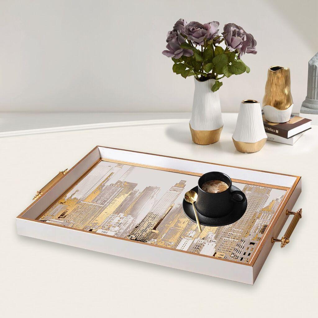 Aberto Design Poslužavnik TPB9905 50 x 29 x 3.5 cm, Šareni