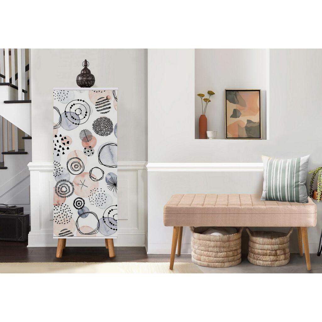 Hanah Home Set Nameštaj za hodnik Vegas 944 0900, Prljavo roze