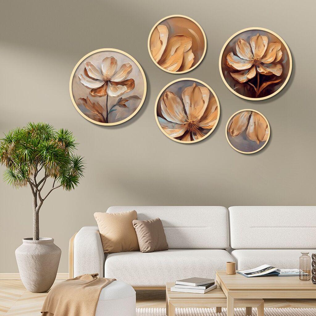 Wallity Dekorativna slika Yats-19, 43,5x43,5cm, 5 delova