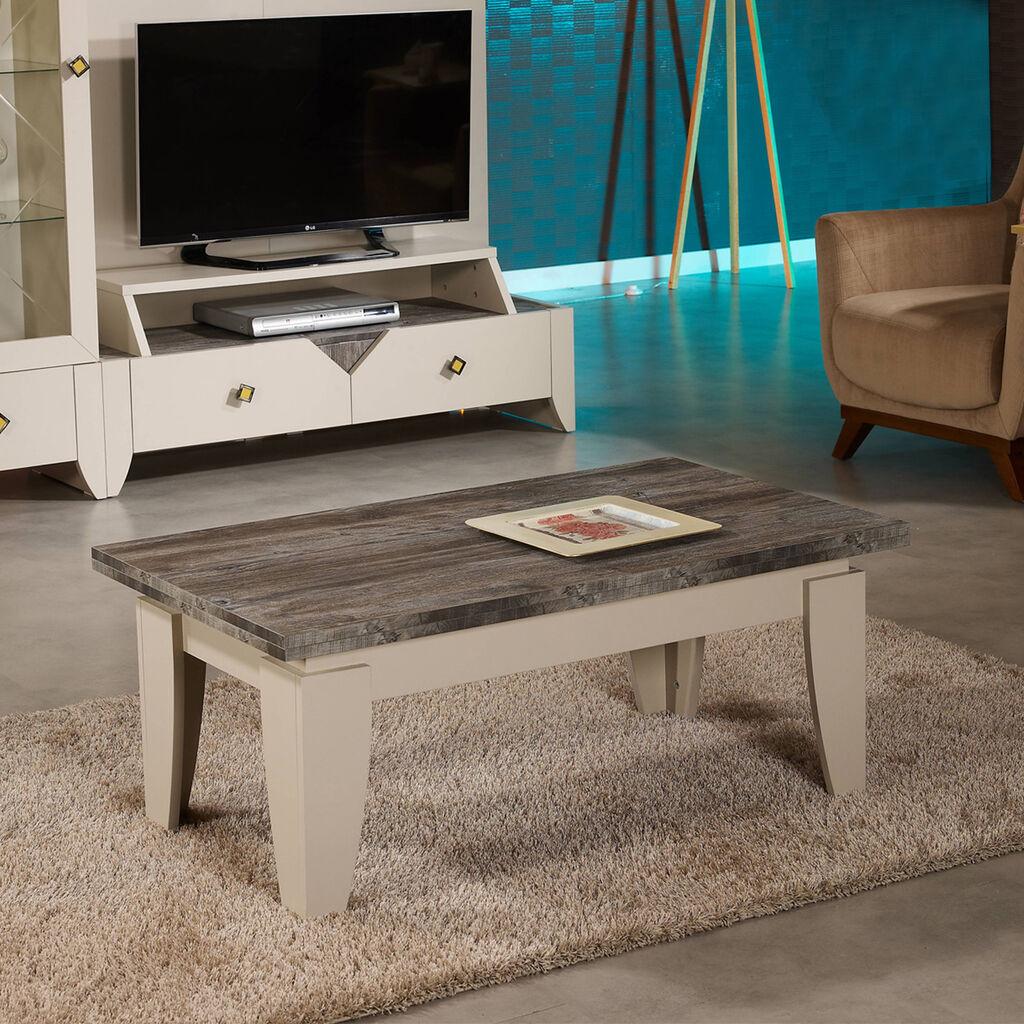 Hanah Home Klub sto Lusso, 110x45x65 cm, Bež