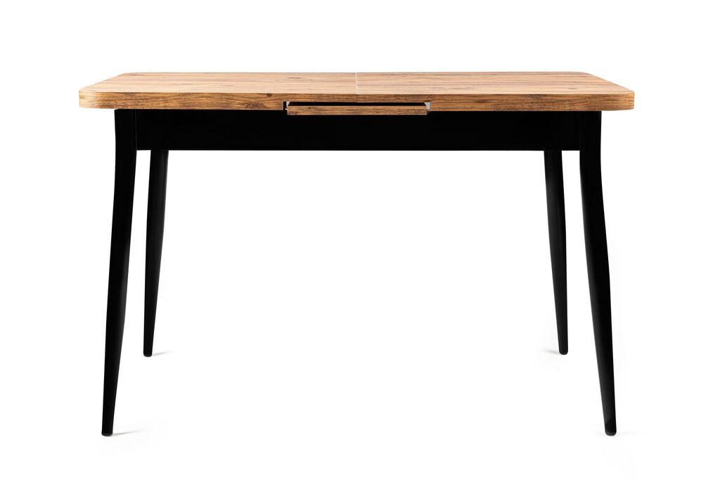 Hanah Home Trpezarijski sto na razvlačenje Ay-1184, 120-150 cm, Smeđi