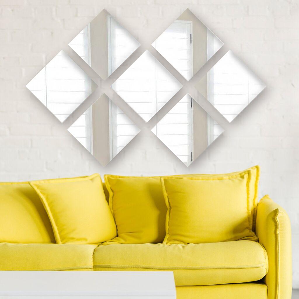 Wallity Set ogledala SETAYNA_002, 20x20cm