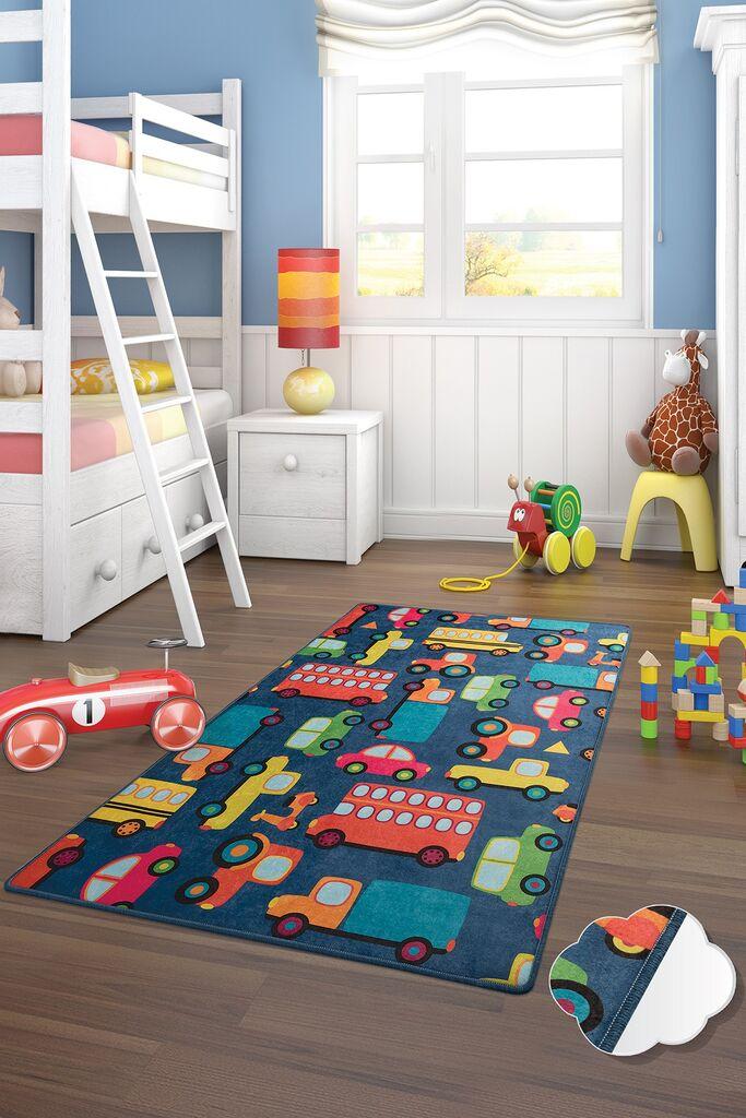 Conceptum Hypnose Tepih Cars, 100x160cm, Plavi