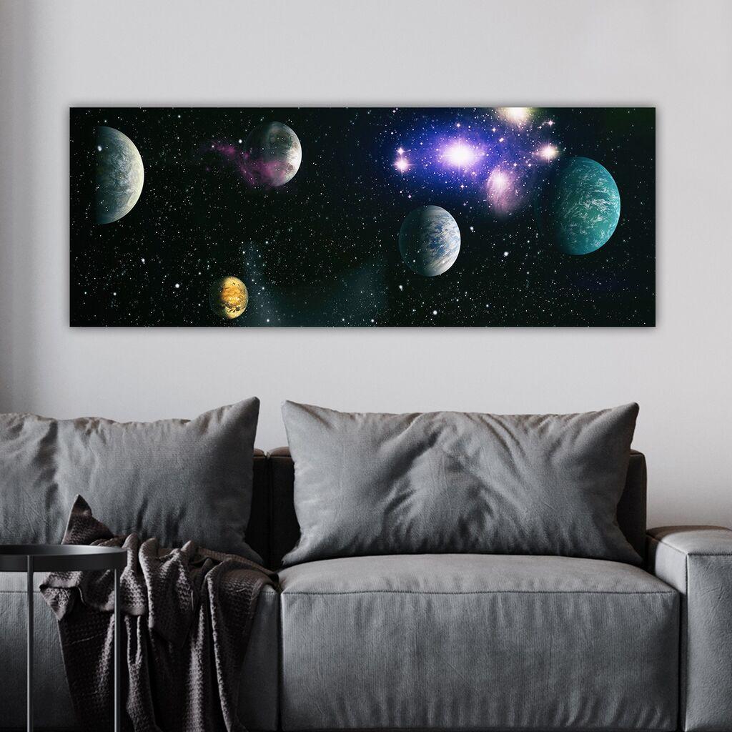 Wallity Slika na platnu 30x80cm
