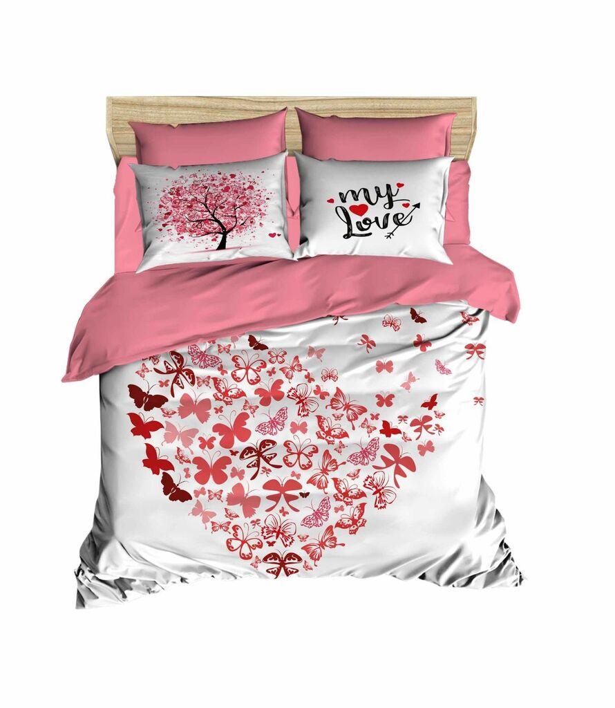 L'essentiel Maison Komplet posteljina 183, 160x220cm, Belo-roze