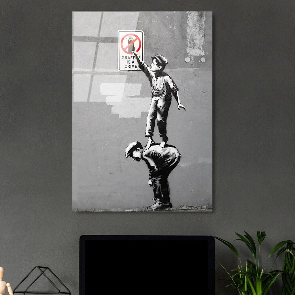 Wallity Slika od kalenog stakla 45x65cm