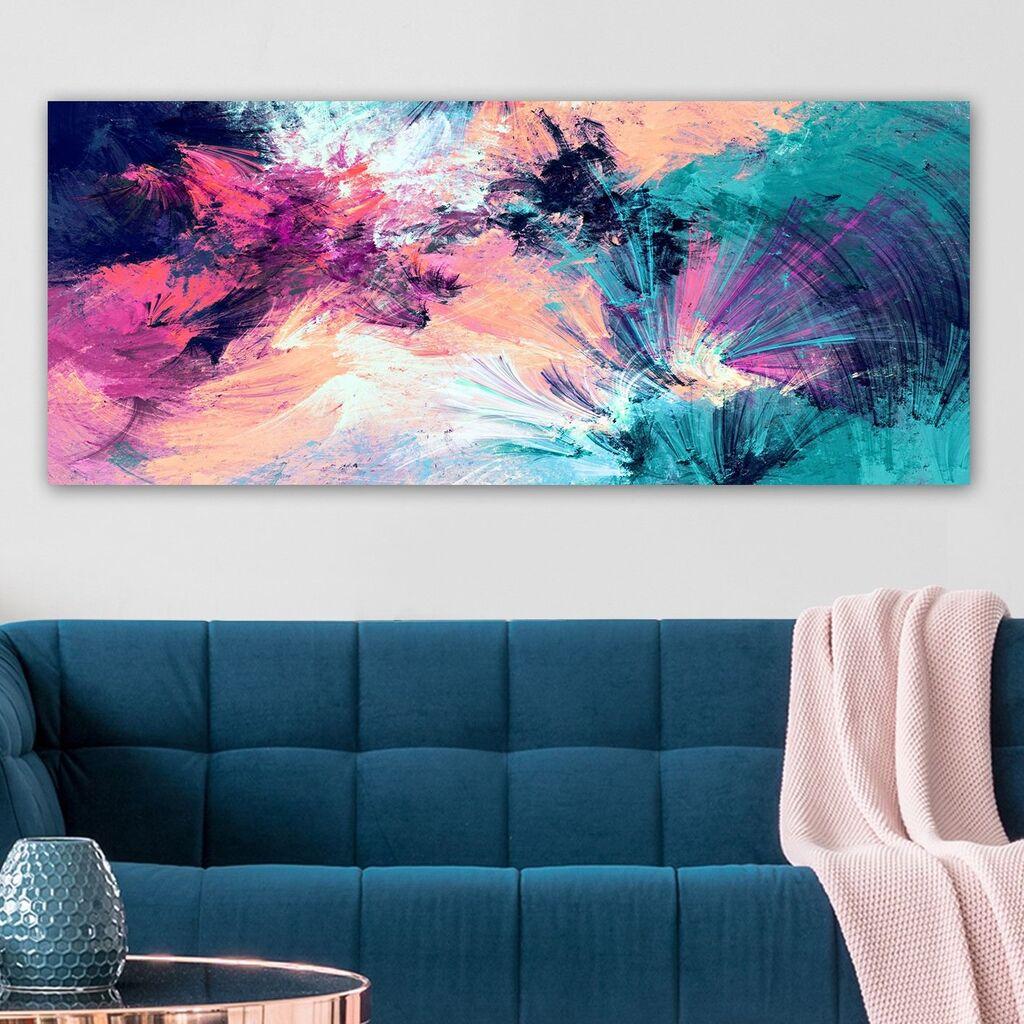 Wallity Slika na platnu 50x120cm