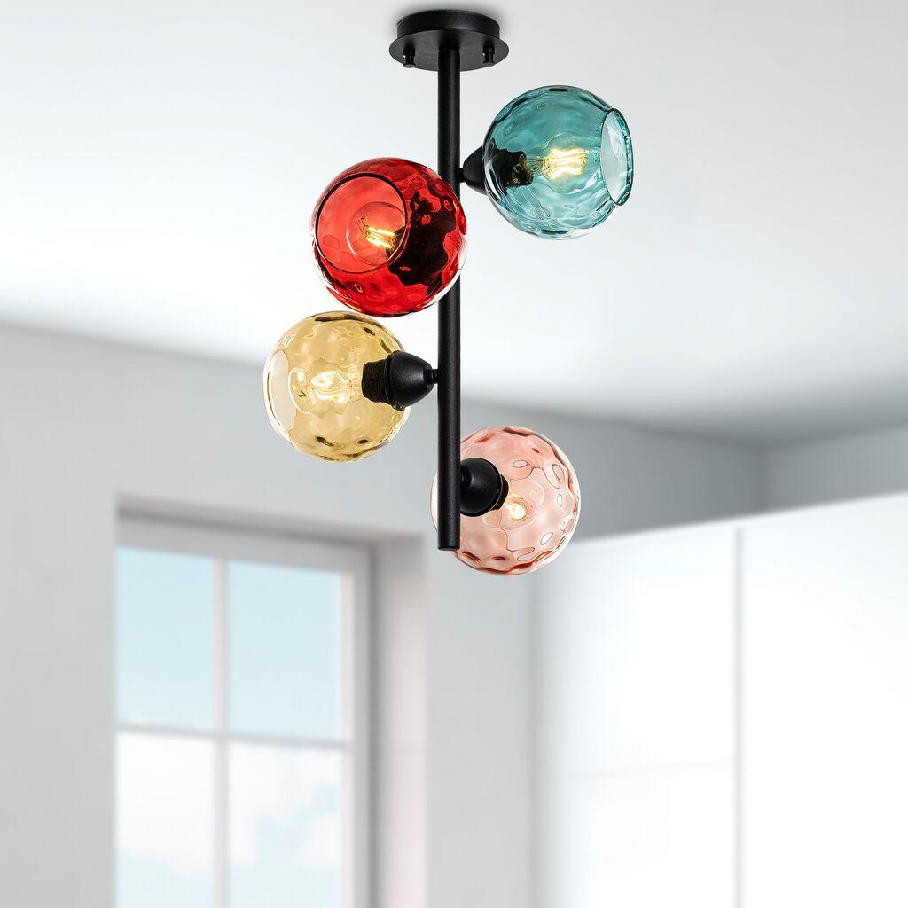 Opviq Luster Benek-15-14496, 40x40x55cm, IP20, Šareni
