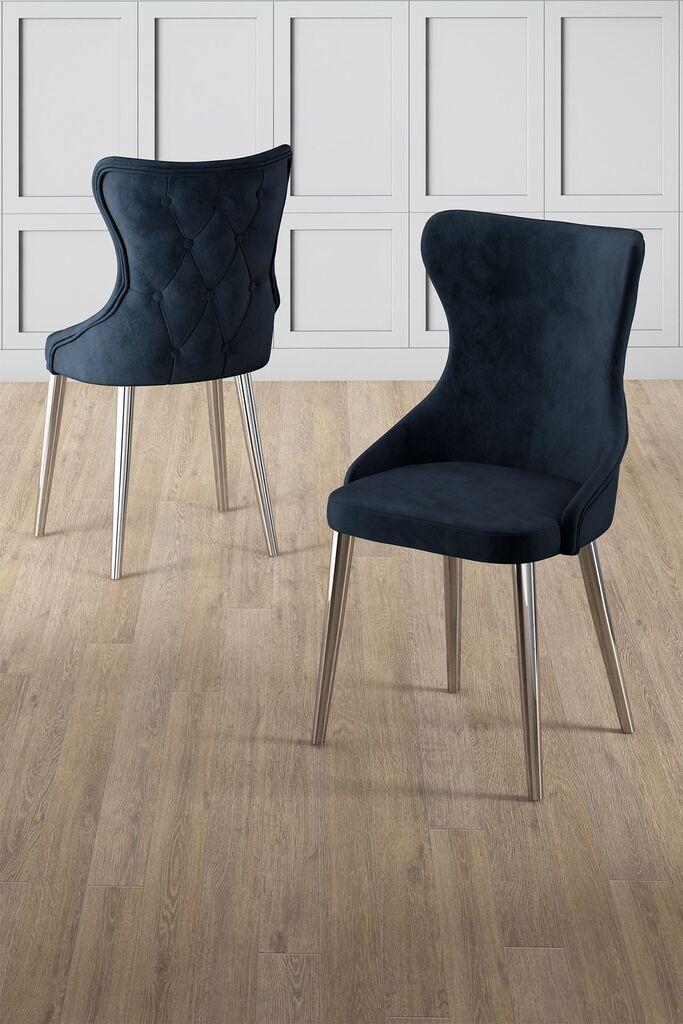 Hanah Home Set stolica Alpa, 85x59x146 cm, 6 komada, Antracit
