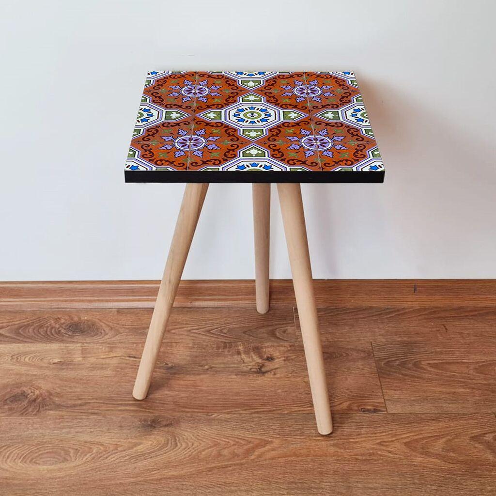Hanah Home Klub sto Shp51, 35x42x35 cm, Šareni