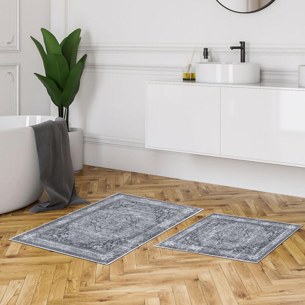 L'essentiel Maison Set 2 prostirke za kupatilo Šareni