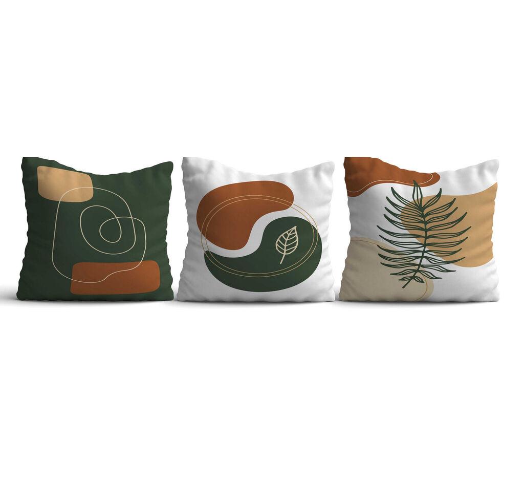 Aberto Design HMI KIR 126 Set od 2 dekorativna jastuka, 43 x 43 cm, Šareni