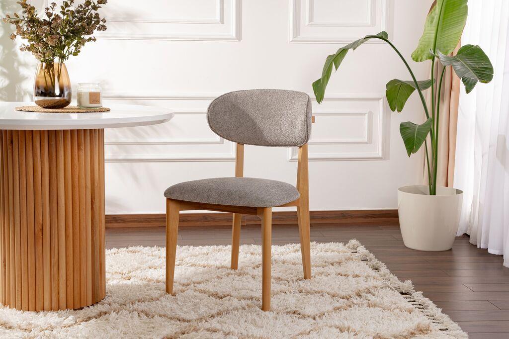 Hanah Home Set trpezarijskih stolica Lionte , 2 komada,  Tamnosivi