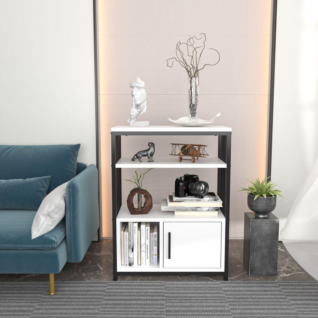 Hanah Home Polica za knjige Letos, 60x80x29.6 cm, Šarena