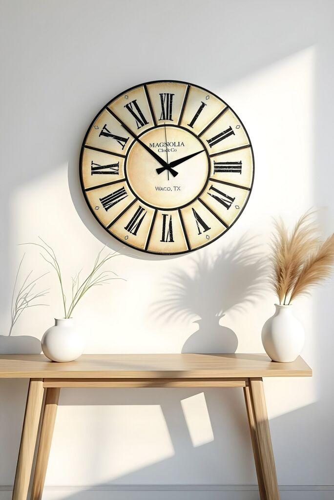 Wallity Dekorativni zidni sat Huhuas00033, 50x50 cm