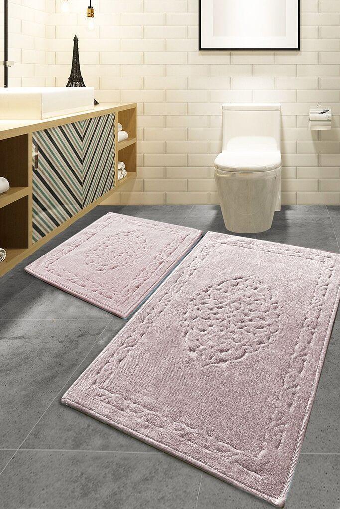 L'essentiel Maison Set 2 prostirke za kupatilo Šareni