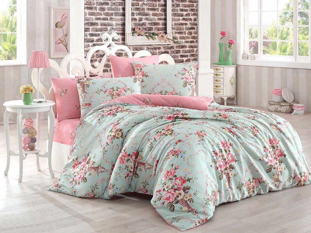 L'essentiel Maison Set Double posteljine Alanur, 200x220cm, SvetloZeleni