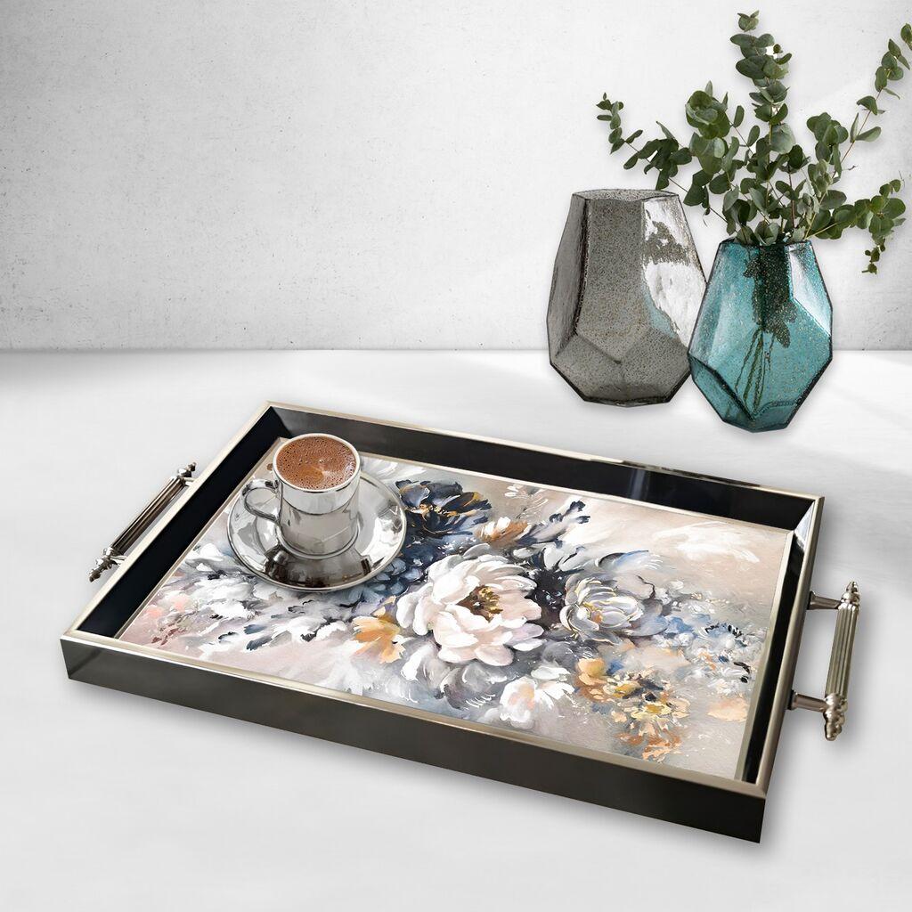 Aberto Design Poslužavnik TPG9848 50 x 29 x 3.5 cm, Šareni
