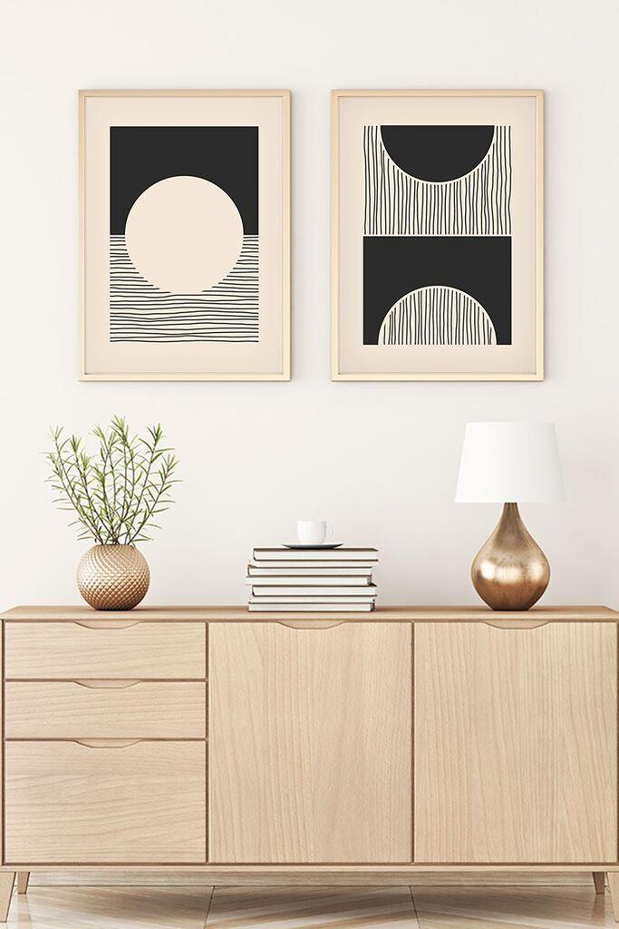 Wallity Uramljena slika Huhu79, 20x30 cm , 2 dela