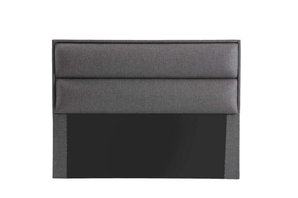 Hanah Home Uzglavlje za krevet Rise, 147x127x5 cm, Tamnosivo