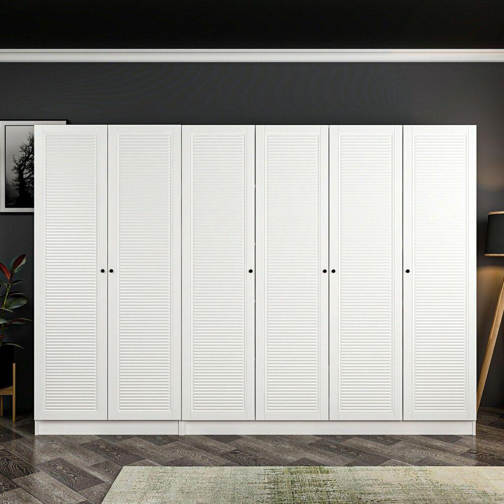 Hanah Home Kale Mebran 8393 Garderober, 270x190x52cm, Beli