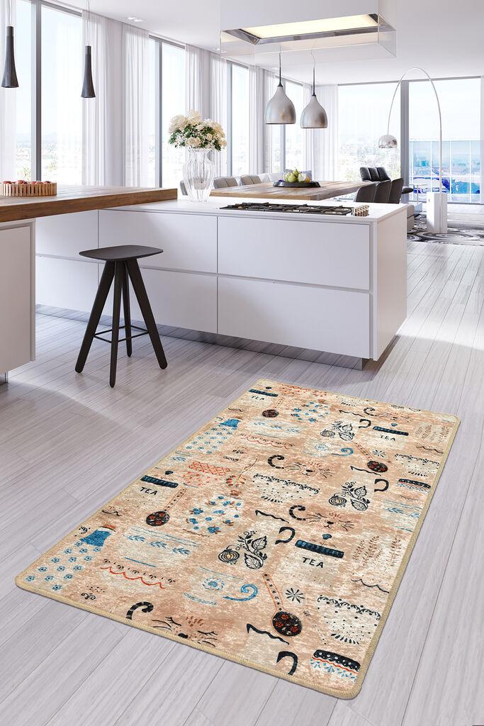 Conceptum Hypnose Tepih Coffee Cat, 80x150cm, Šareni