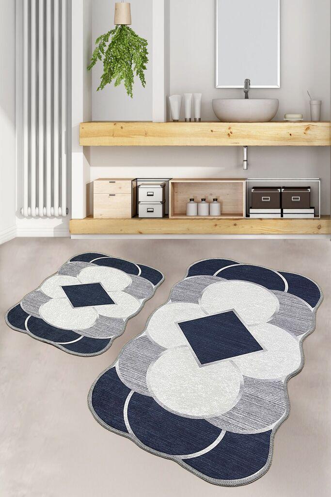 L'essentiel Maison Set 2 prostirke za kupatilo Šareni