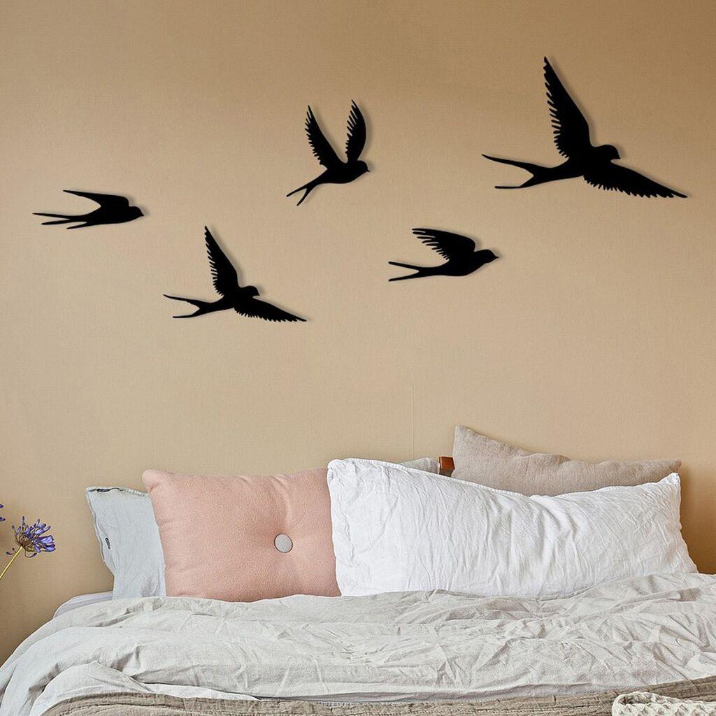 Wallity Zidna dekoracija Crow,, 1.2mm, Crna