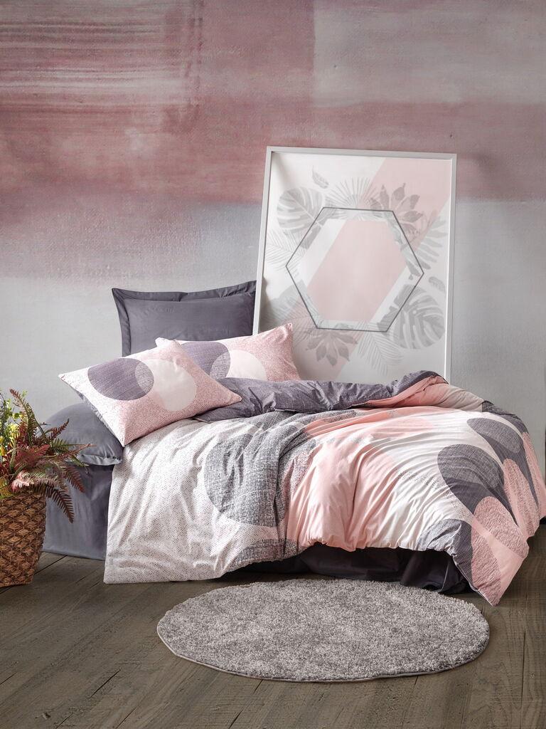 L'essentiel Maison Komplet posteljine Leron, 160x220cm, Roze