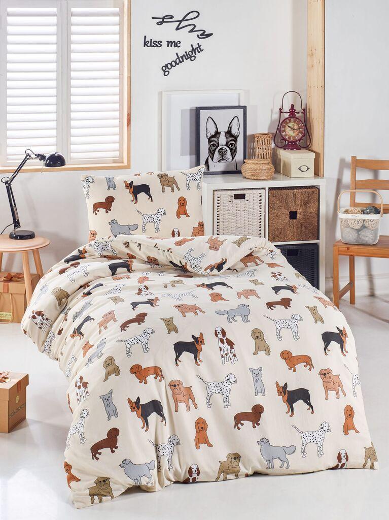 L'essentiel Maison Set Single posteljine Havhav, 140x200cm, Krem