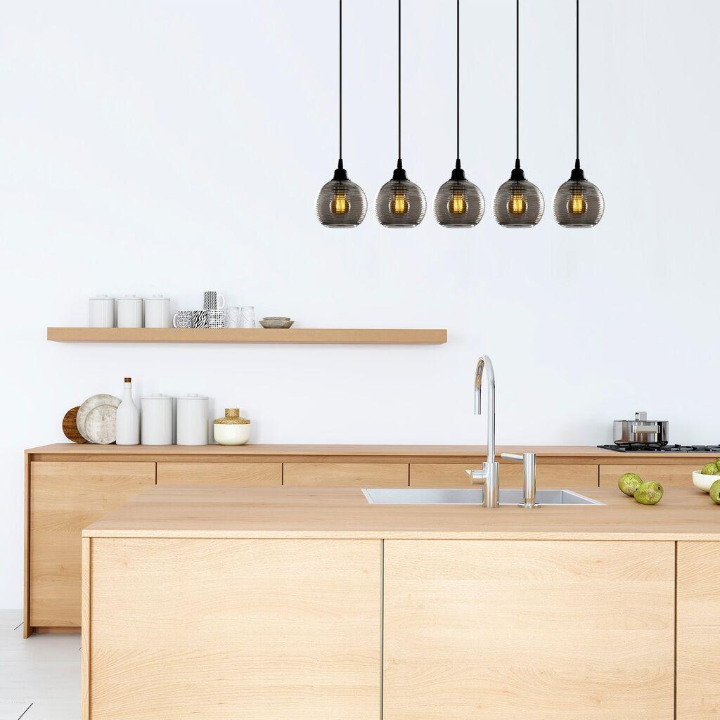 Opviq Luster Smoked-034, 85x85cm, Sivi