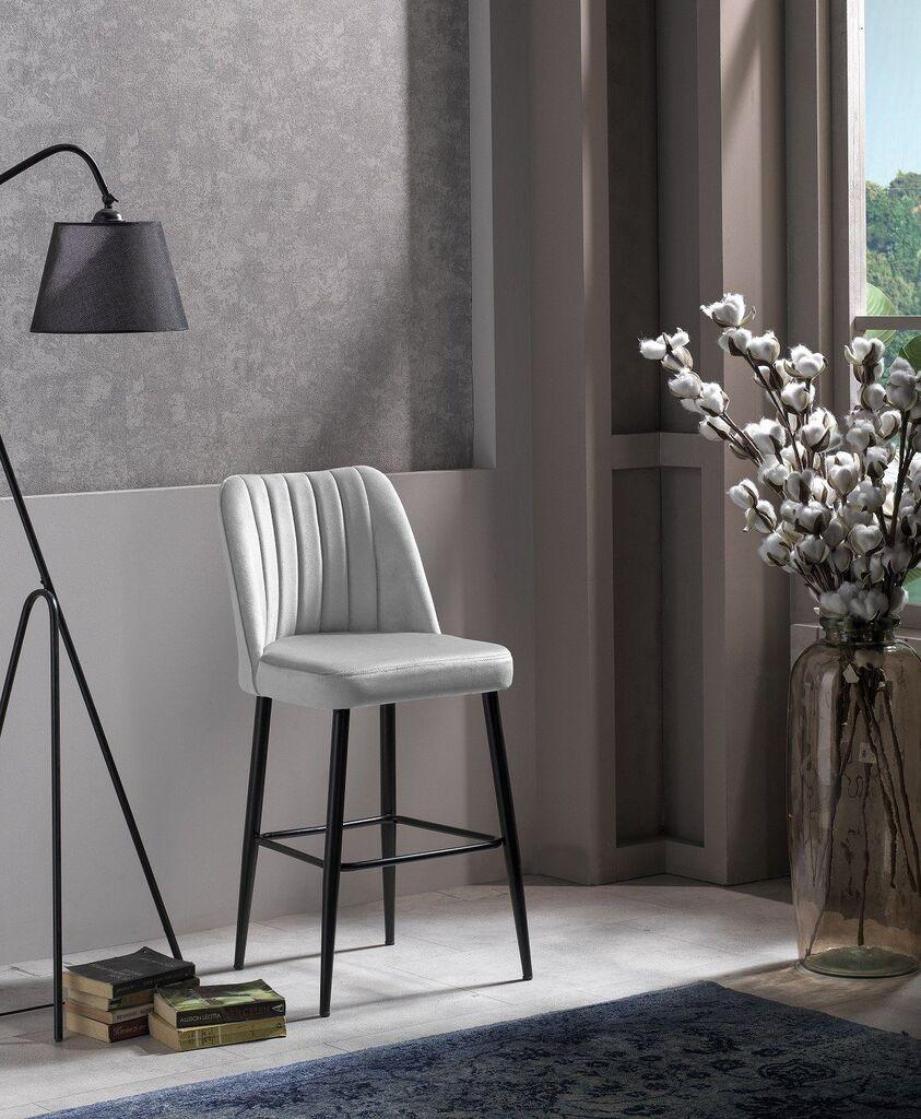 Hanah Home Set barskih stolica Vento, 4 komada, Sivi