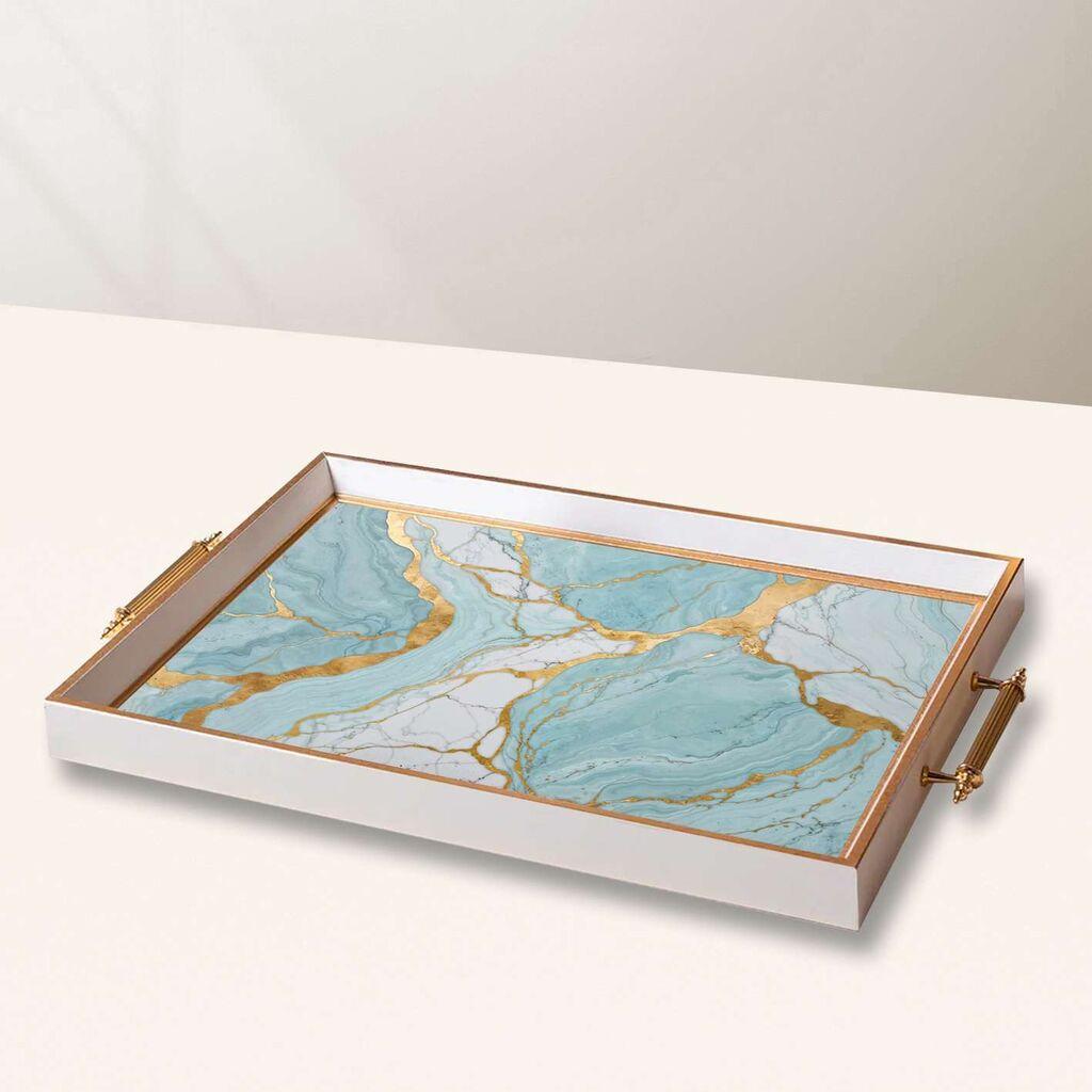 Aberto Design Poslužavnik TPB10013 50 x 29 x 3.5 cm, Šareni
