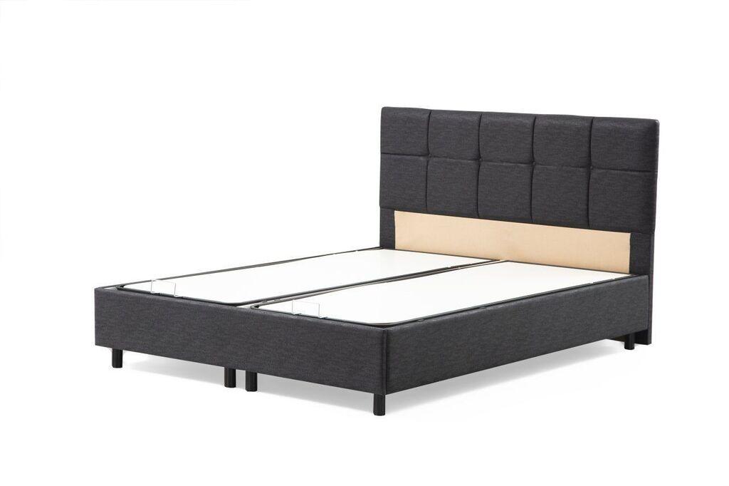 Hanah Home Ram za krevet Vitalia, 160x110x200 cm, Antracit