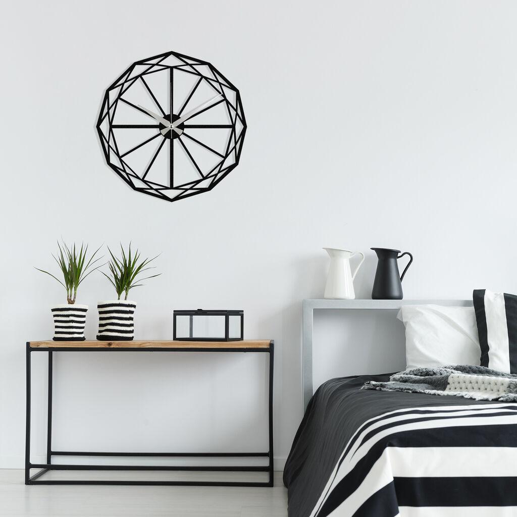 Wallity Zidni sat Enzoclock - S013, 48x48 cm