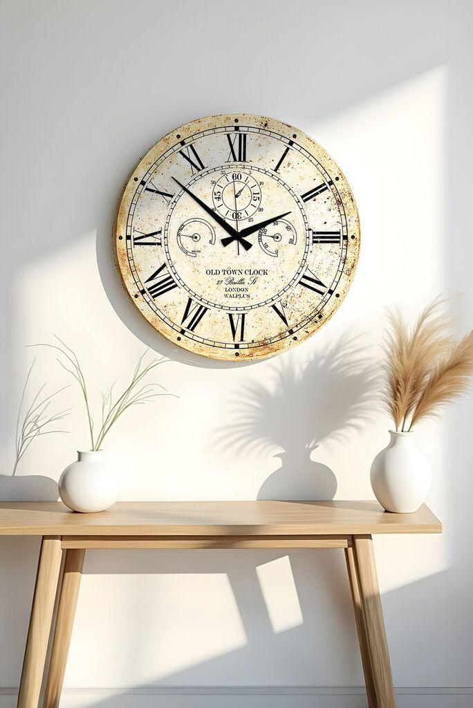 Wallity Dekorativni zidni sat Huhuas00037, 50x50 cm