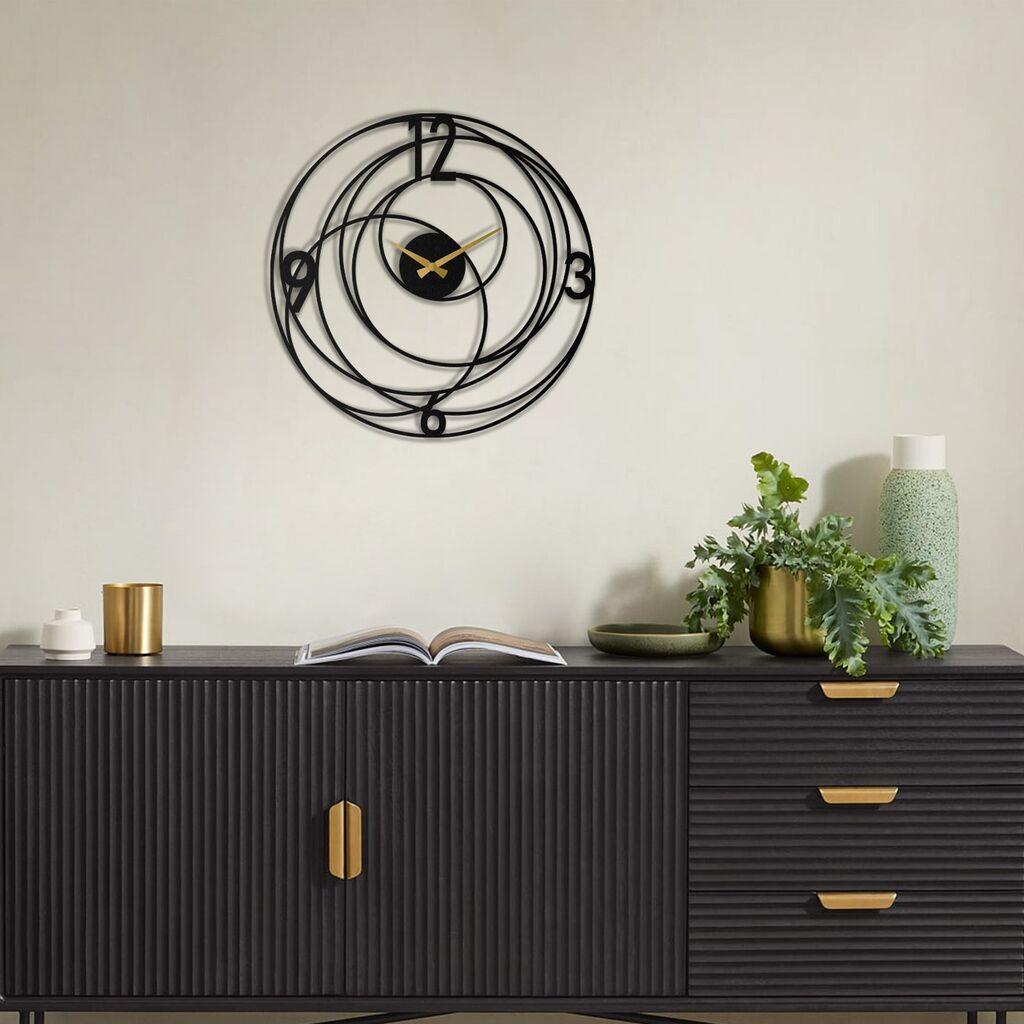 Wallity Zidni sat 49x49cm Crni