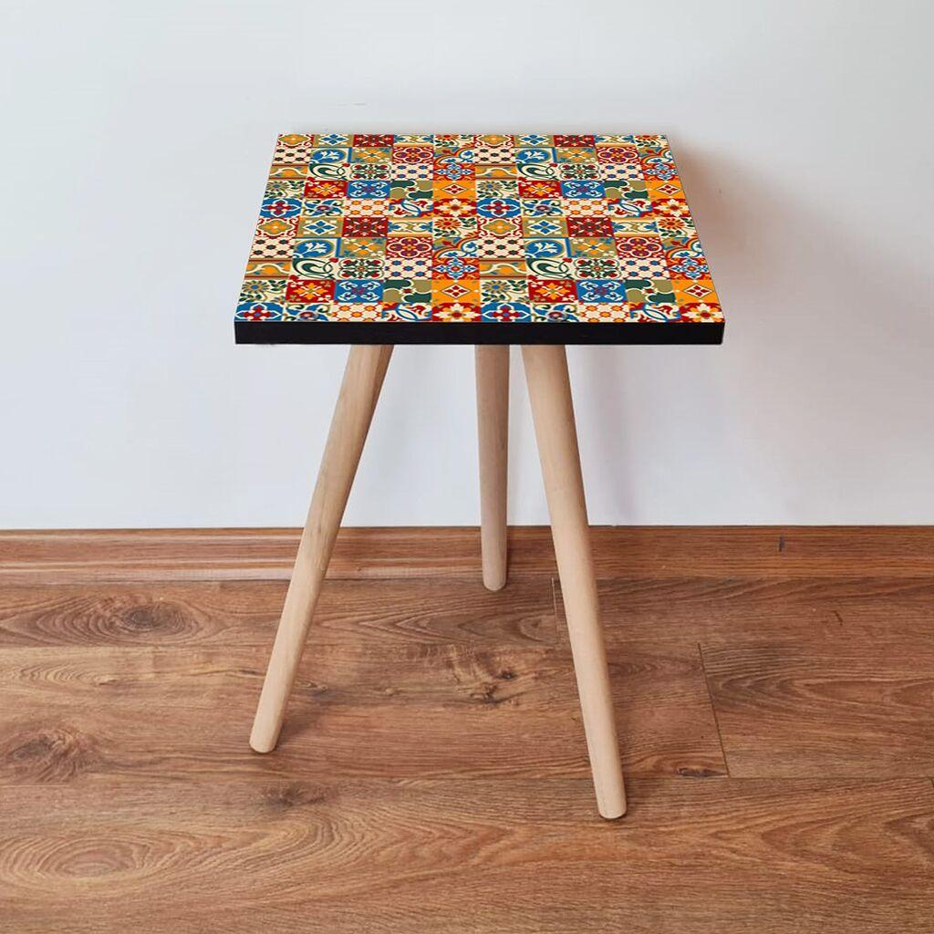 Hanah Home Klub sto Shp325, 35x42x35 cm, Šareni