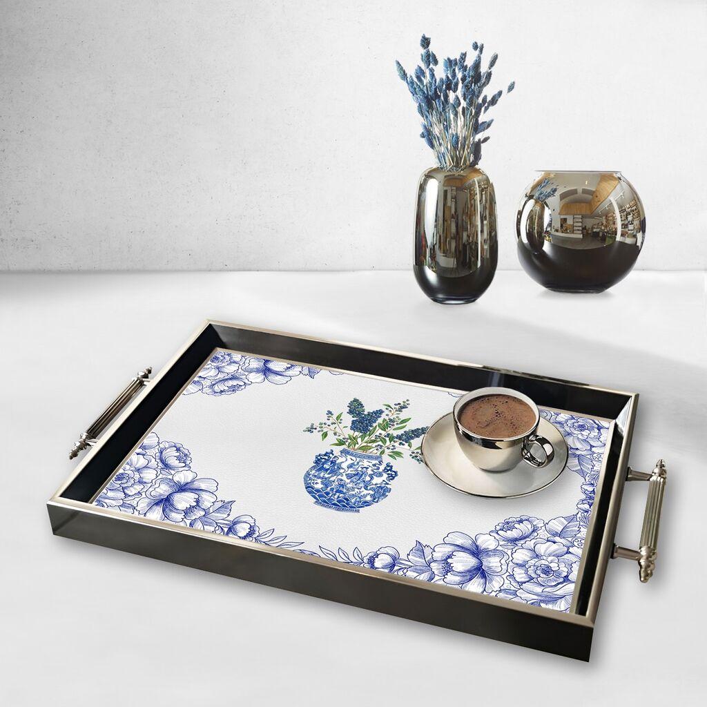 Aberto Design Poslužavnik TPG9908 50 x 29 x 3.5 cm, Šareni