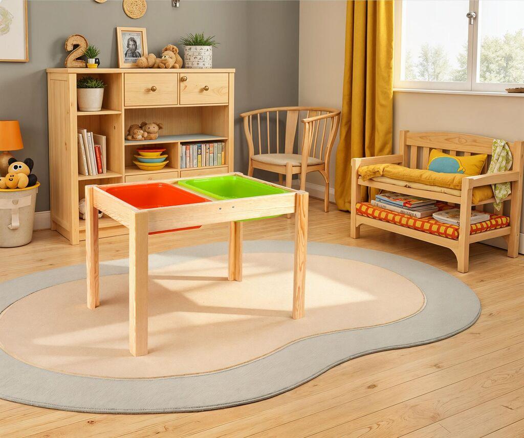 Hanah Home Dečiji sto BLTYZ-AKTV020, 73x54x49 cm, Boje hrasta