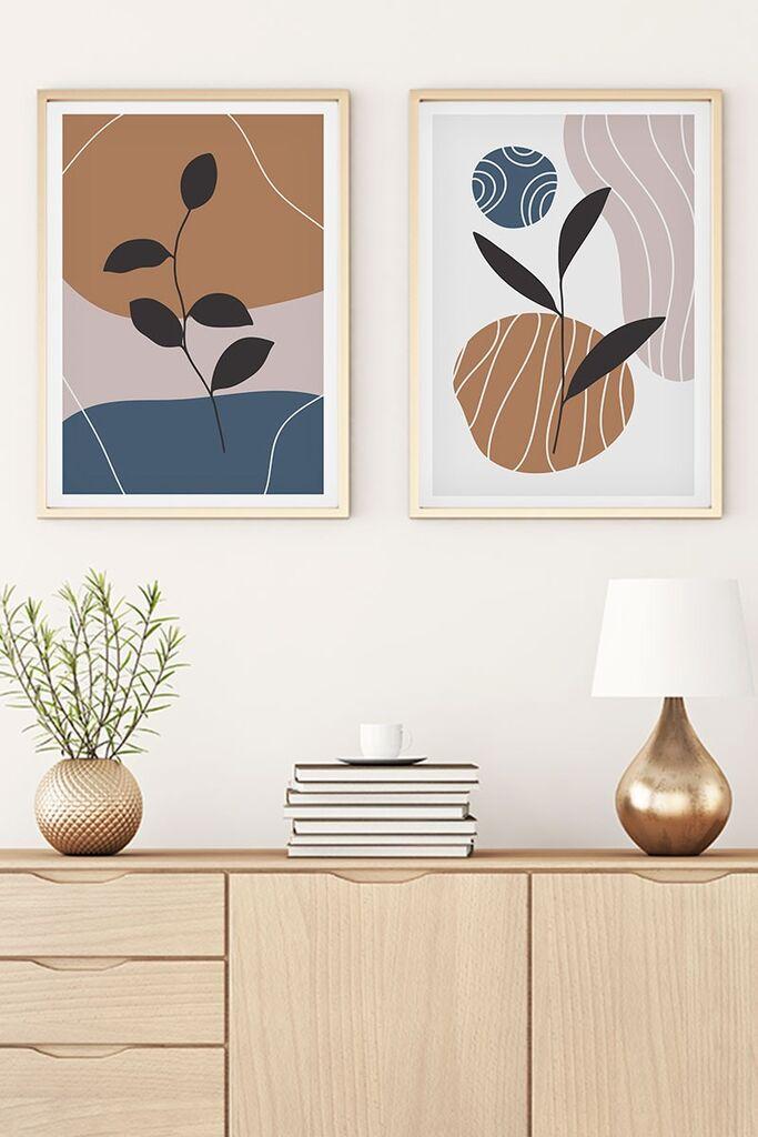 Wallity Uramljena slika Huhu40, 20x30 cm , 2 dela