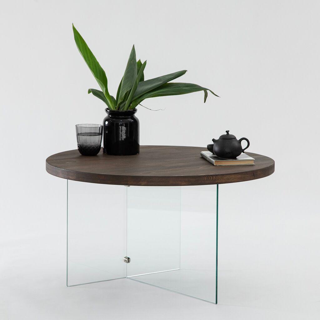 Hanah Home Klub sto Serenity, 70x40x cm, Braon